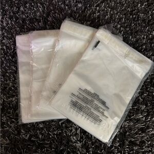 400 thin clear sealing 8.5x12 bags